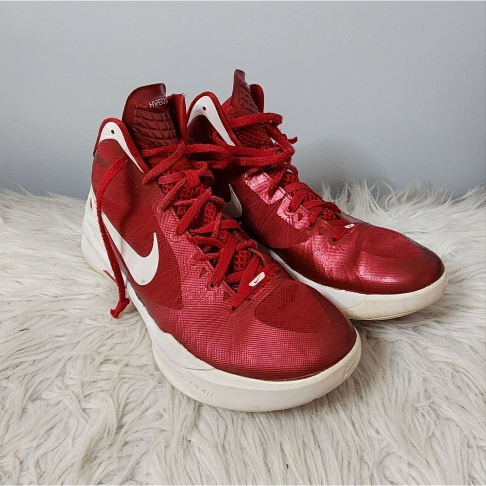 Nike Mens Hyperdunk 2011 TB 454143-600 Red Basketball Shoes Sneakers Size 11